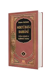 Mektubatı Rabbani Tercümesi Kelime Anlamlı 6.Cilt