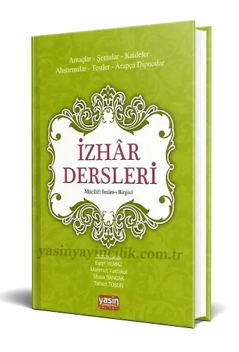 İzhar Dersleri Karton Kapak