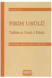 Fıkıh Usulü Telhis-U Usul-İ Fıkıh