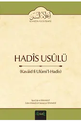 Hadis Usulü (Kavaid Fi Ulumi'l Hadis Tercümesi) Karton Kapak