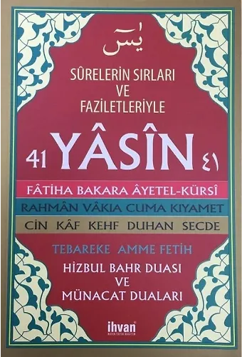 Surelerin Sırları Ve Faziletleriyle Nuskalı 41 Yasin
