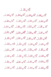 41 İsmi Muhammedi - Safranla Yazılmış