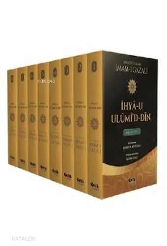 İhyâ-U Ulûmi'd-Dîn (Ciltli, 8 Cilt, Küçük Boy)