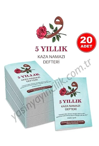 Kaza Namazı Defteri 20 Adet