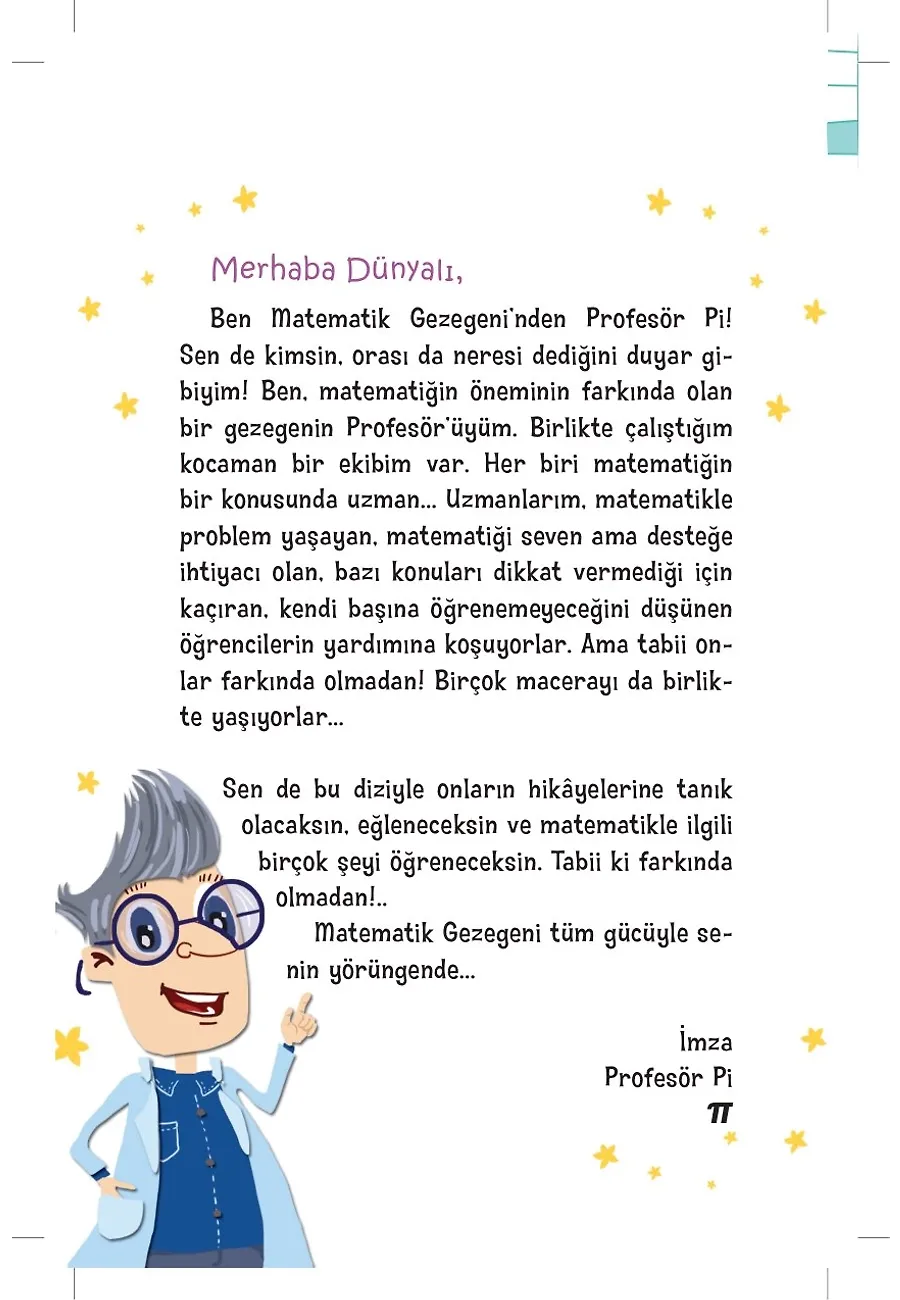 Karışık Kuruşuk İşler - Profesör Pi İle Matematik 1 – Sayfa 1