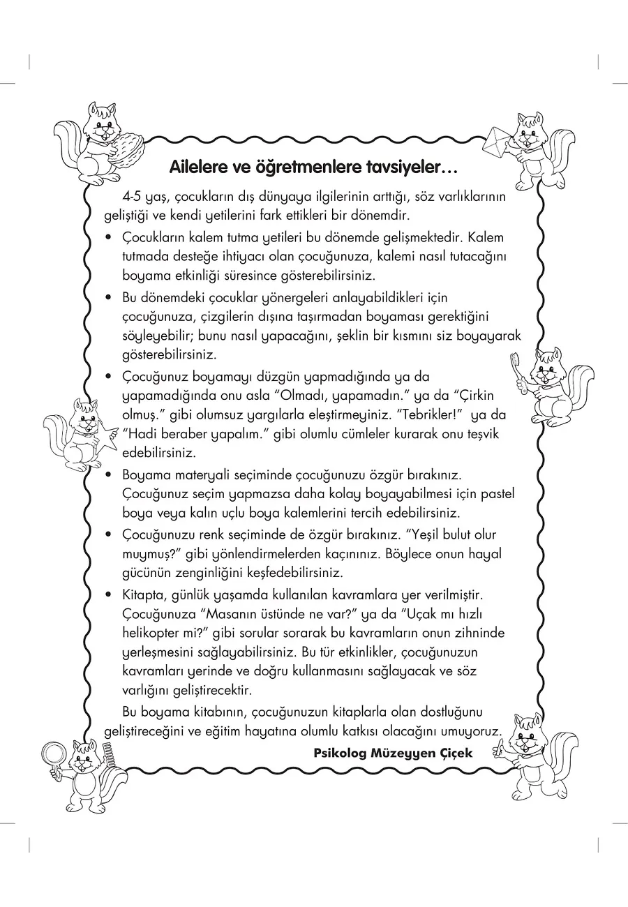 Yumiş'in Oyun Arkadaşları - Yumiş'le Boyama Zamanı – Sayfa 1