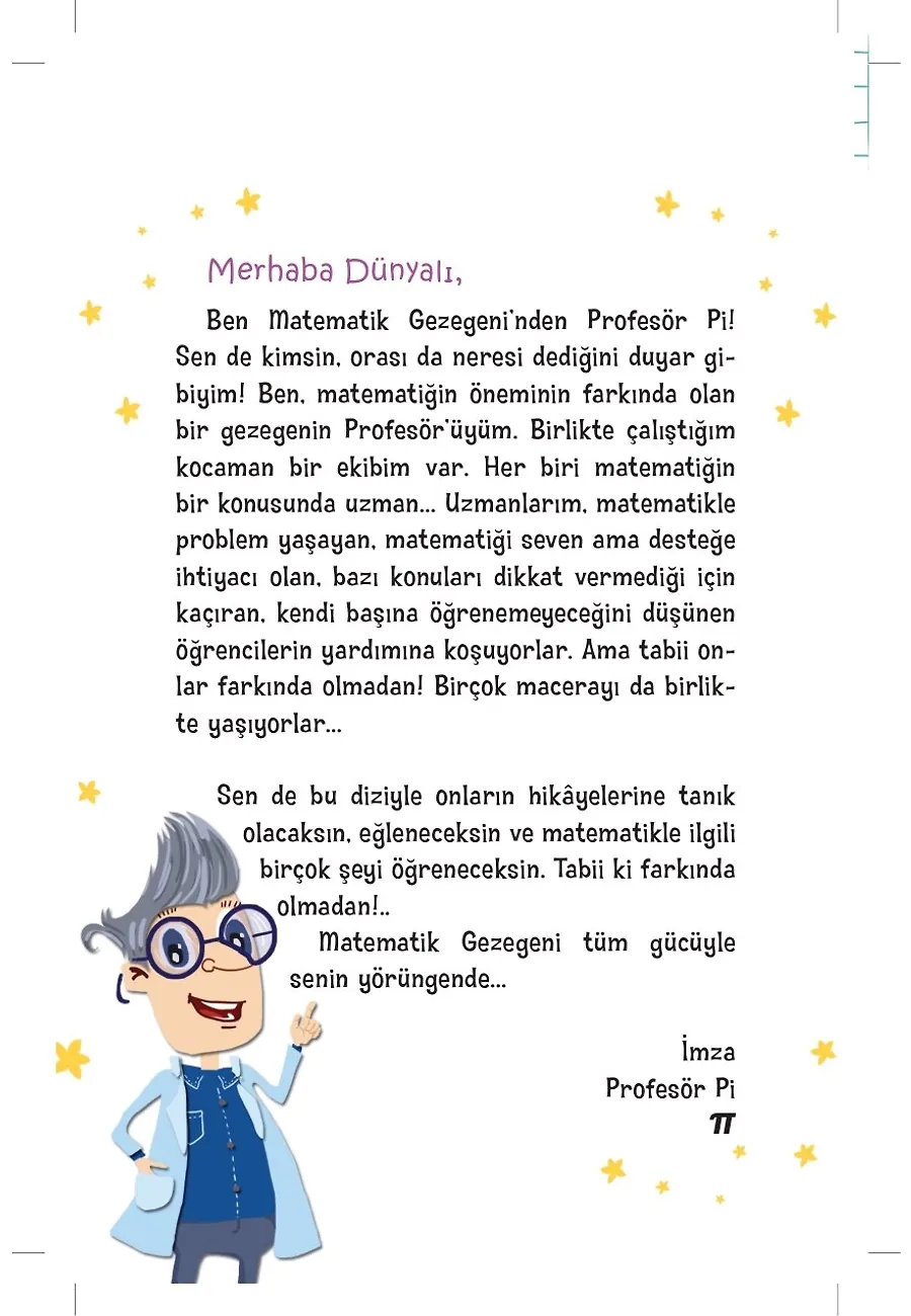 Büyük İşler Kocaman Kararlar - Profesör Pi İle Matematik 2 – Sayfa 1