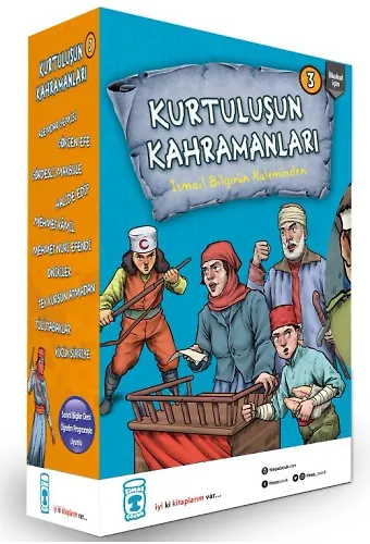 Kurtuluşun Kahramanları 3 Set (10 Kitap)