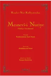Mesnevî-İ Nuriye (Büyük Boy İki Renk)