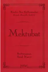 Mektubat (Şamua, İki Renk, İthal Termo Deri Cilt) (Çanta Boy)